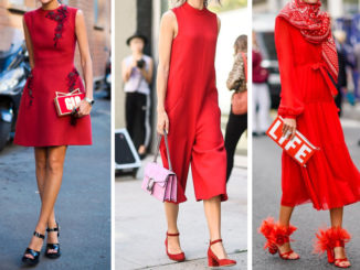 Jakie buty założyć do czerwonej sukienki?