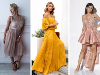 Najmodniejsze sukienki na wesele – trendy 2019