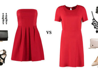 Czerwona sukienka – jak dobrać do niej dodatki?