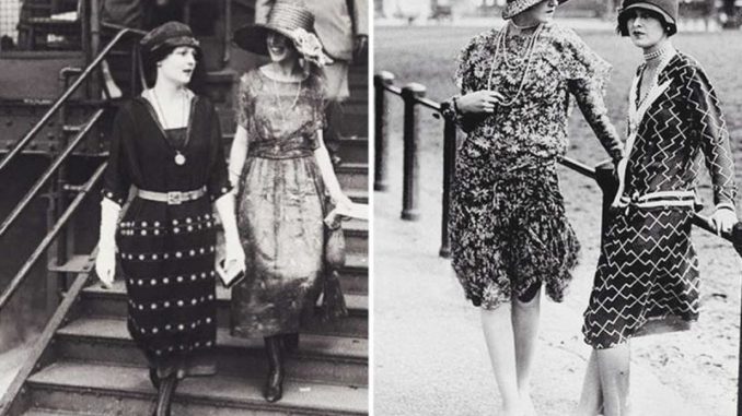 Znalezione obrazy dla zapytania: lata 20 moda"