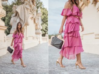 Różowa sukienka – jakie buty będą do niej pasować?