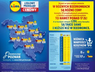 Nowa kampania Lidl Polska podkreśla równość cen w każdym sklepie